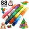 88 Colors Polymer Clay , Modeling Clay for Kids DIY Starter Kits, Oven Baked Model Clay with Sculpting Tools, Non-Toxic, Non-Sticky, Ideal Gift for Children and Artists